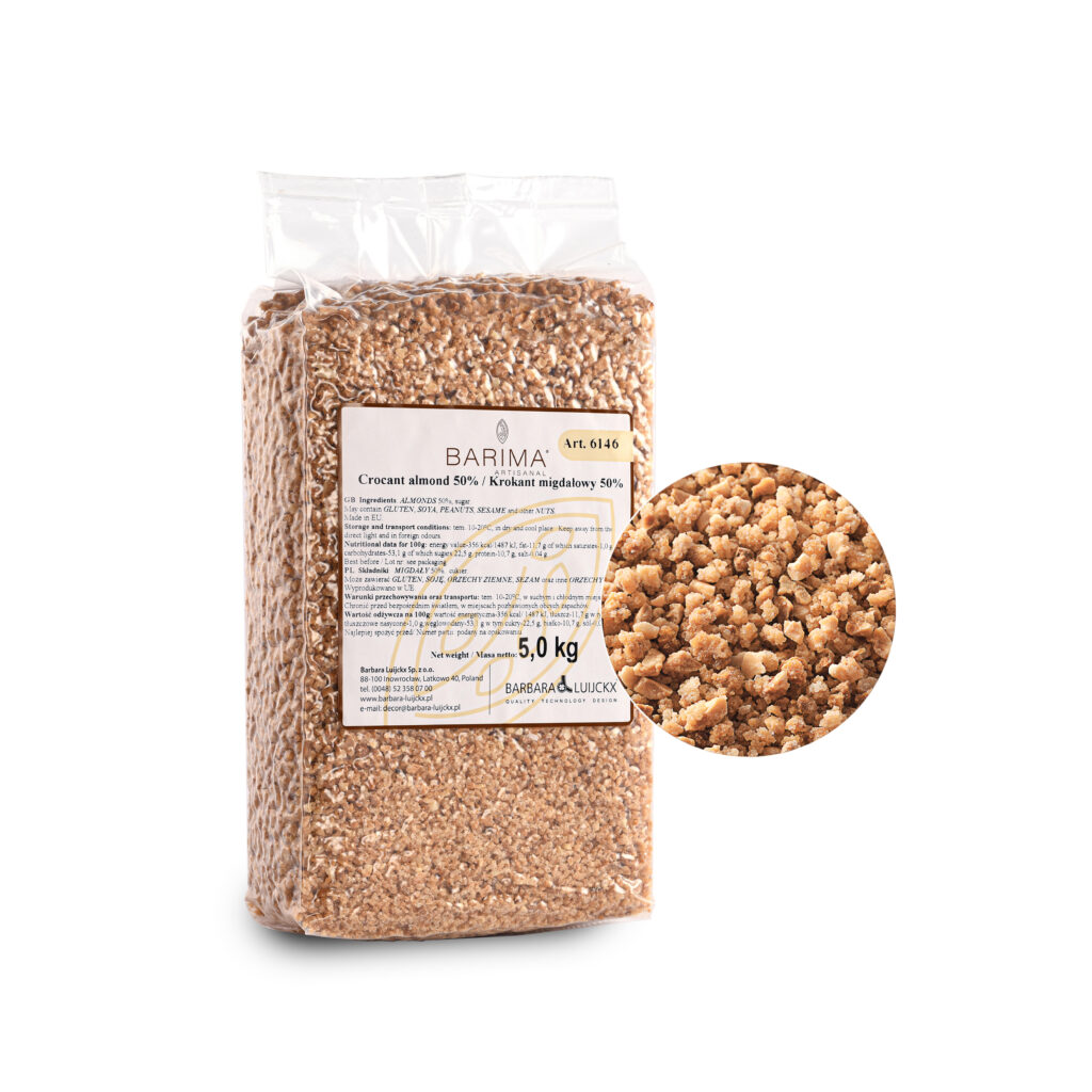 KROKANT MIGDAŁOWY 50% 5KG KROKANT MIGDAŁOWY 50% 5KG