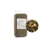 BLANSZOWANA PRAŻONA PISTACJA NIESOLONA 1KG OP. PRÓŻNIOWE
