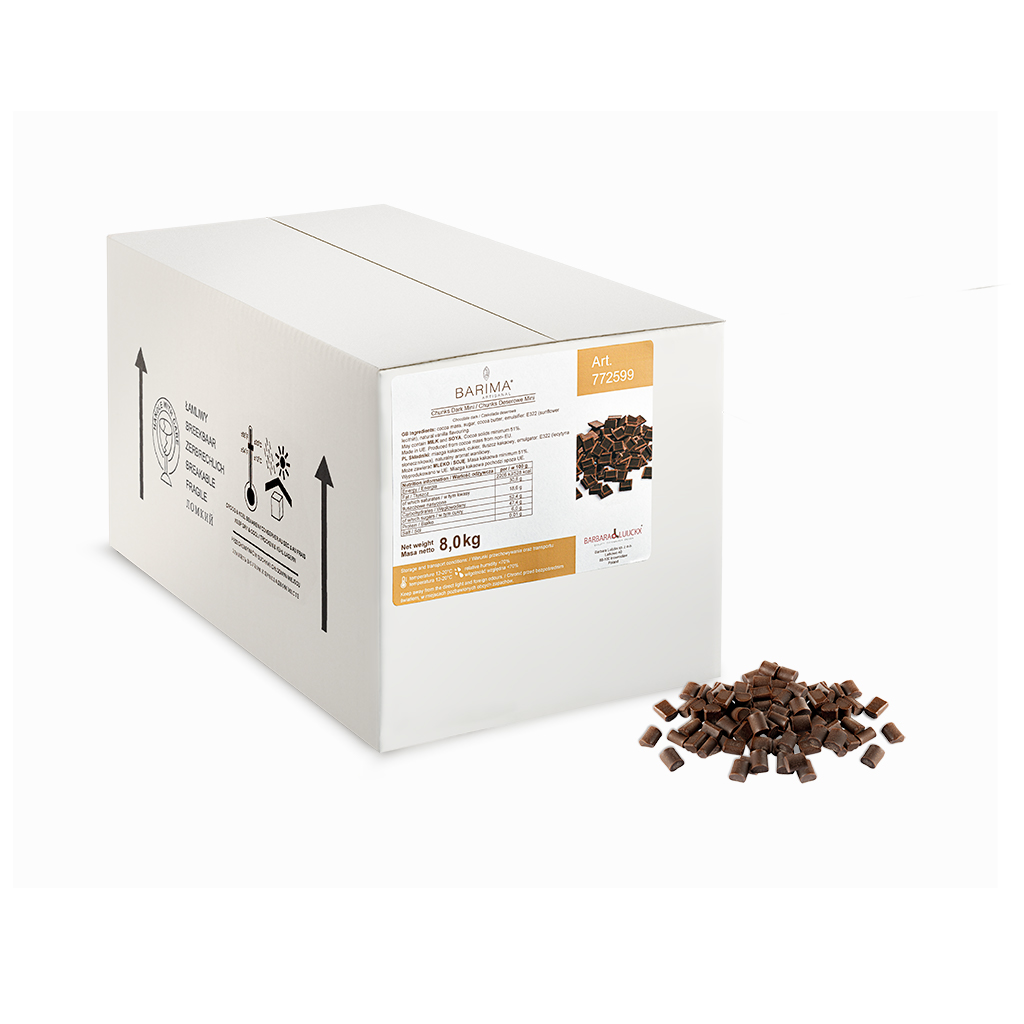 CHUNKS MINI (czekolada deserowa 44%) w boxie