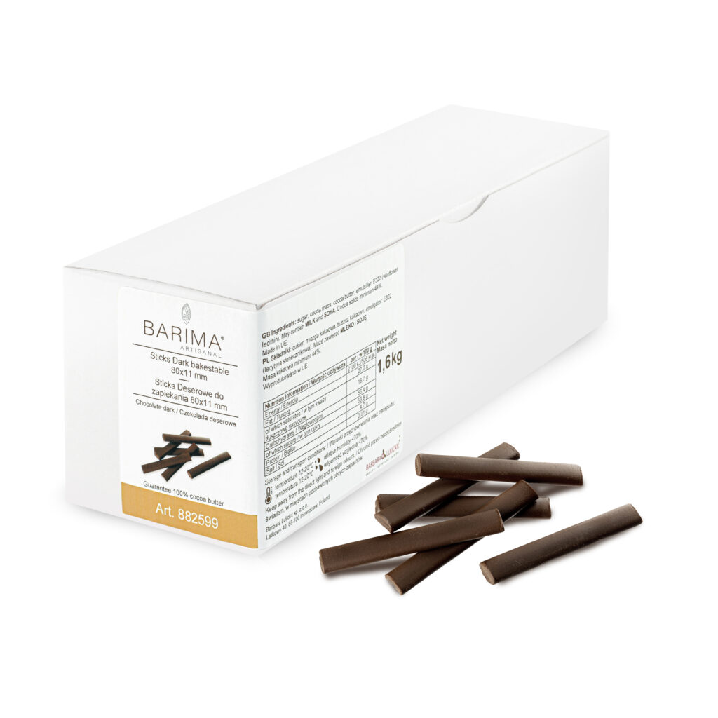 PATYCZKI DO ZAPIEKANIA STANDARD (czekolada deserowa 44%) w boxie