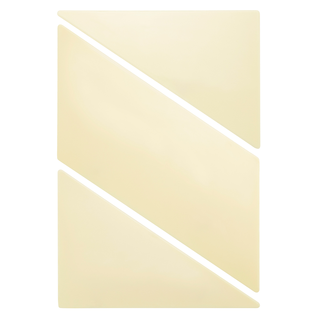 czekolada z logo - kształt: arkusz czekolada biała