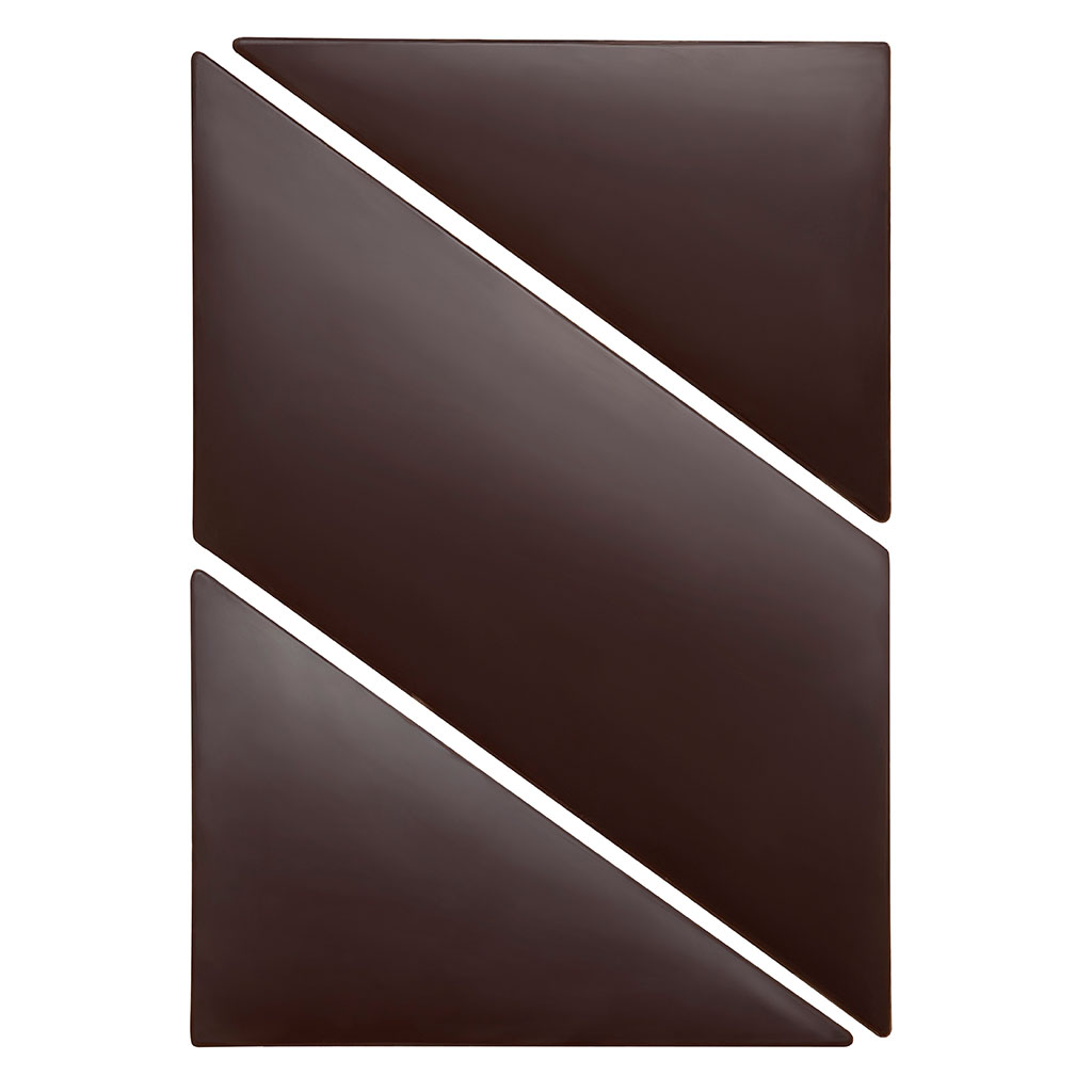 czekolada z logo - kształt: arkusz czekolada deserowa