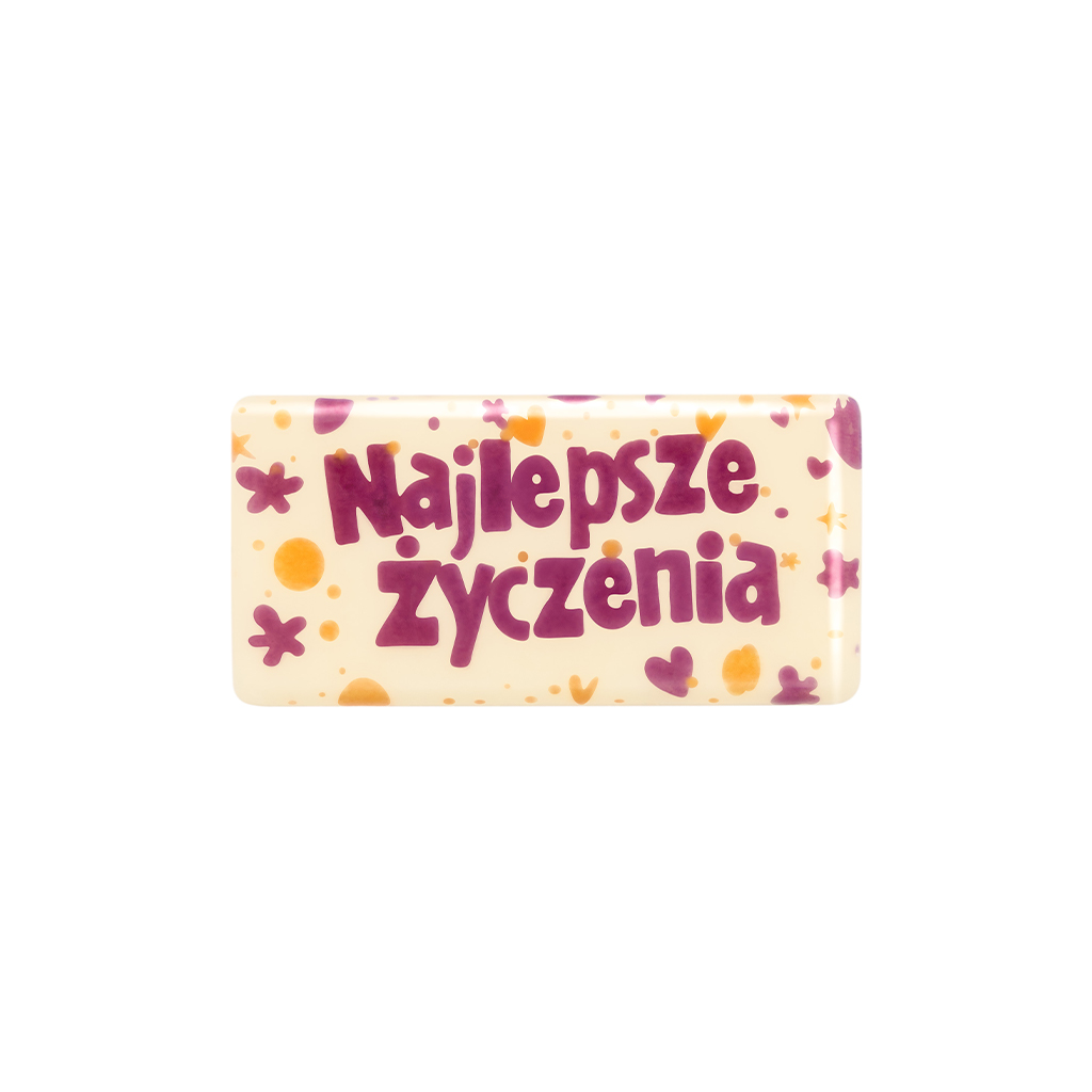 Plakietka Najlepsze Życzenia Plakietka Najlepsze Życzenia
