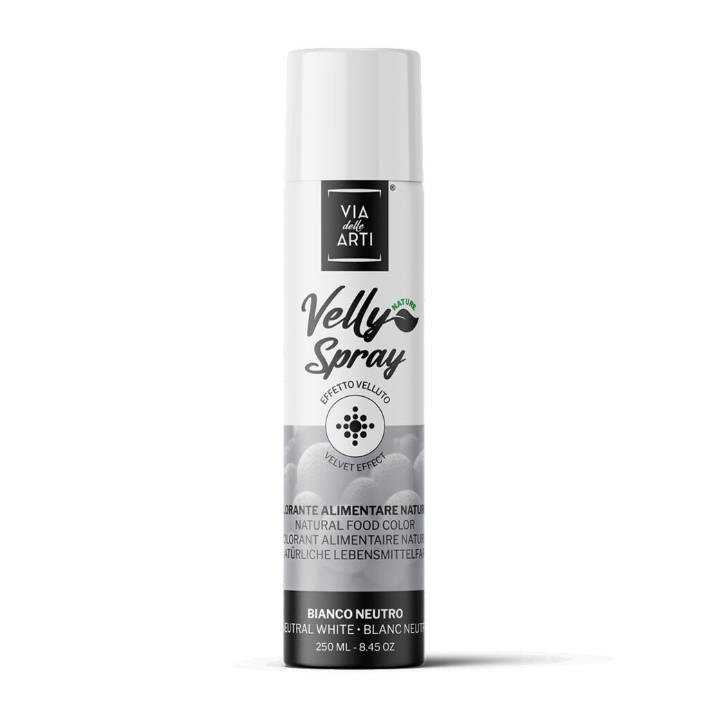 ZAMSZ W SPRAYU BIAŁY jadalny zamsz w sprayu biały do tortu