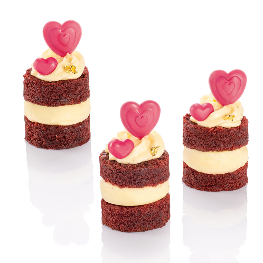 Red velvet monoporcje